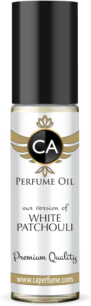 CA Perfume Impression of White Patchouli For Women Replica Fragrance Body Oil Dupes Roll-On 0.3 Fl Oz/10ml-X1