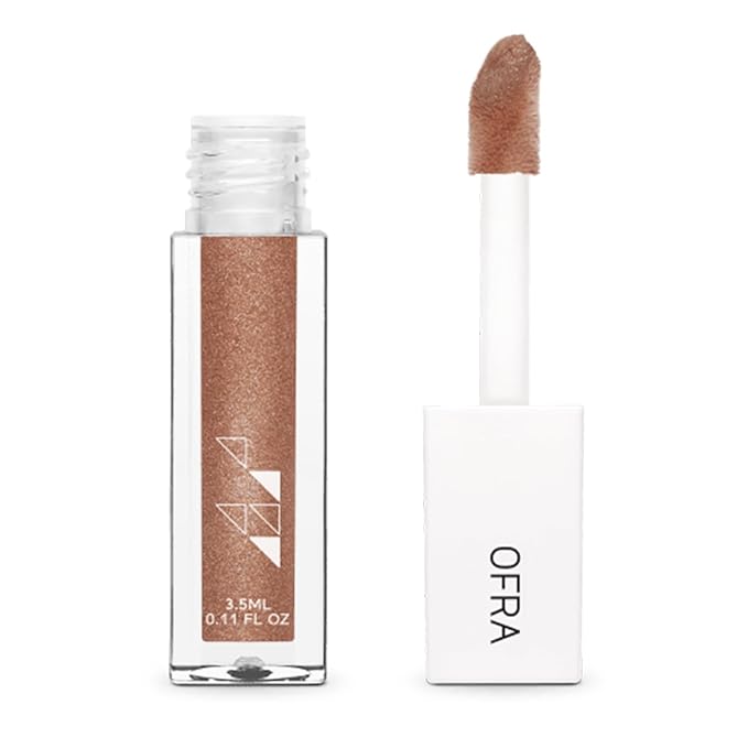 Ofra Lip Gloss - Blissful | Non Sticky, Ultra-Glossy Lip Gloss | Long Lasting Formula for a Smooth, Hydrated Finish | 3.5ml/1.1oz