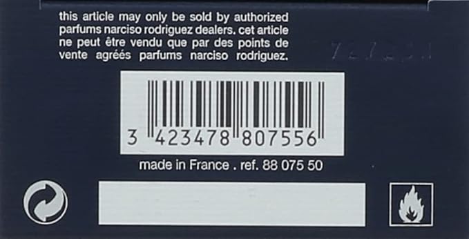 Narciso Rodriguez Narciso Rodriguez For Him Bleu Noir Men EDP Spray 1.6 oz