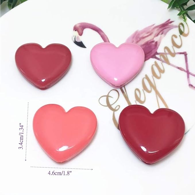 RONRONS 8 Pack Empty Eyeshadow Palette Mini Heart