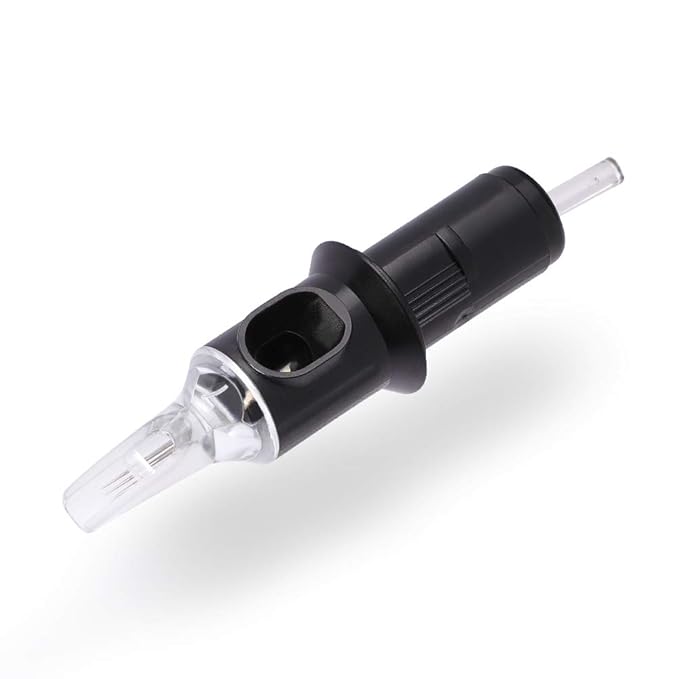 STIGMA #12 Standard Disposable Tattoo Cartridge Needles 50pcs Assorted Sizes 3RL,5RL,7RL,9RM,15RM,0.35mm of Round Liner&Curved/Round Magnum Soft Edge for Tattoo Machines EN05-50KIT-X