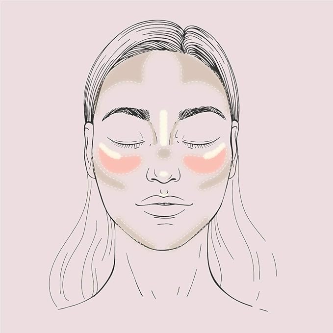 READY TO SHINE Snow Bright Contour Highlight Blush