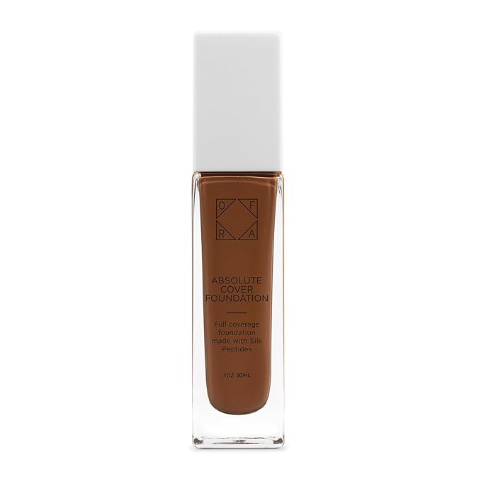 Absolute Cover Foundation #11 | Liquid Medium Coverage Foundation with Natural FInish | Oil-Free Face Makeup | Deepest Shade with Neutral Undertone | 1oz/30ml