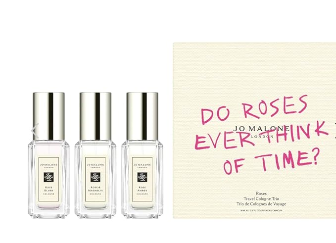 Jo Malone Roses Travel Cologne Trio