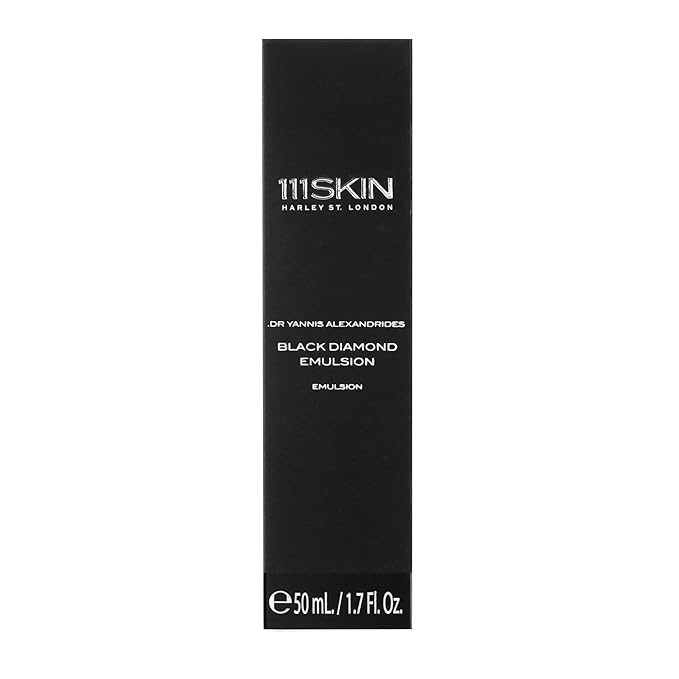 111SKIN Black Diamond Emulsion, Lightweight Age-Defying Face Cream, Generates Collagen Production, NAC Y2 Improves Elasticity (1.7 fl oz)