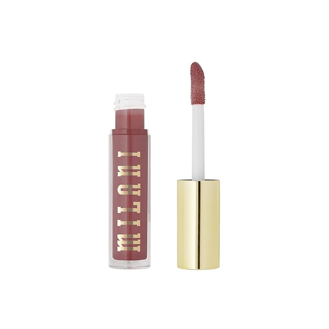 Milani Lip Gloss, Keep It Full Nourishing Lip Plumper with Hyaluronic Acid & Peptides for Soft, Fuller-Looking Lips (0.13 Fl. Oz.) Rosewood