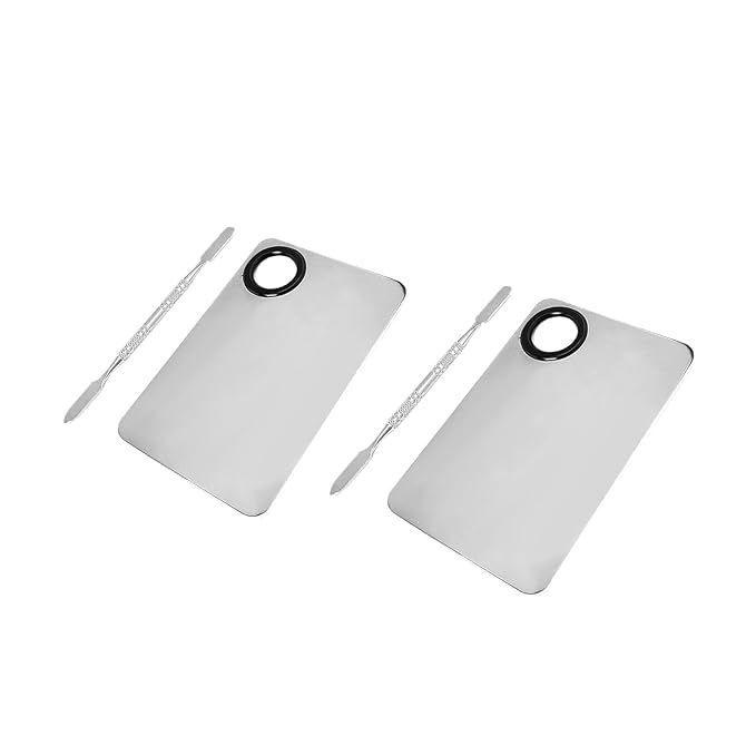 2 Pcs Professional Cream and Lip Makeup Mixing