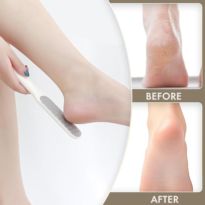 Beinilai Collapsible Foot Spa Bath with Heat,Bubble,Massage Rollers, Tea Tree Oil Foot Soak with Epsom Salt, Pedicure Foot File, Red Light,Removable Pumice Stone,Pedicure Foot Spa