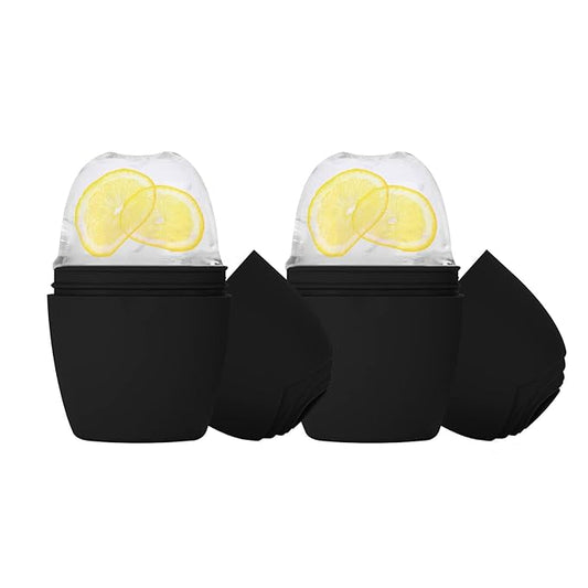 2Pack Ice Face Roller, Reclua Silicone Ice Roller for Face to Tighten and Lift skin, Face & Eye Puffiness Relief, Reusable Facial Ice Mold for Neck to Enhance Natural Glow, Skin Care for Women (2Pack)