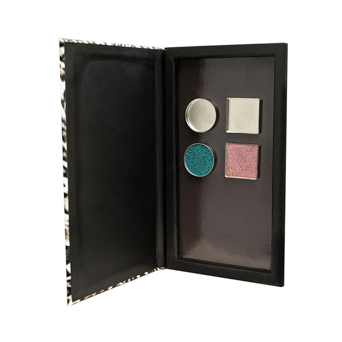 50 Pcs Empty Metal Pans, Makeup Palette Pans