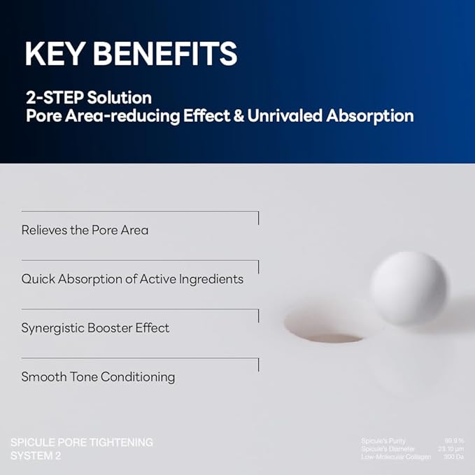 Mediheal Collagen Spicule 3000ppm Intensive Serum – Micro Needle Serum for Pore Care, Soothing & Skin Texture Improvement, 2-Step,Collagen Spicule Ampoule and Gel Mask Set,Skin Booster,10pcs