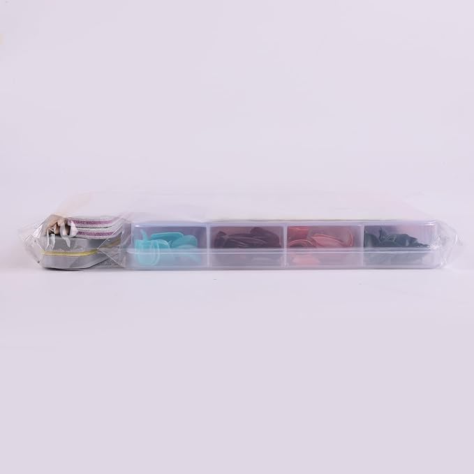 FANDAMEI Press on Nails Short, 24 Packs 576PCS Short Round Press on Nails, 24 Glossy Color Small Fake Glue on Nails with 7g Nail Glue, 24 Color False Nail for Small Nails and hands