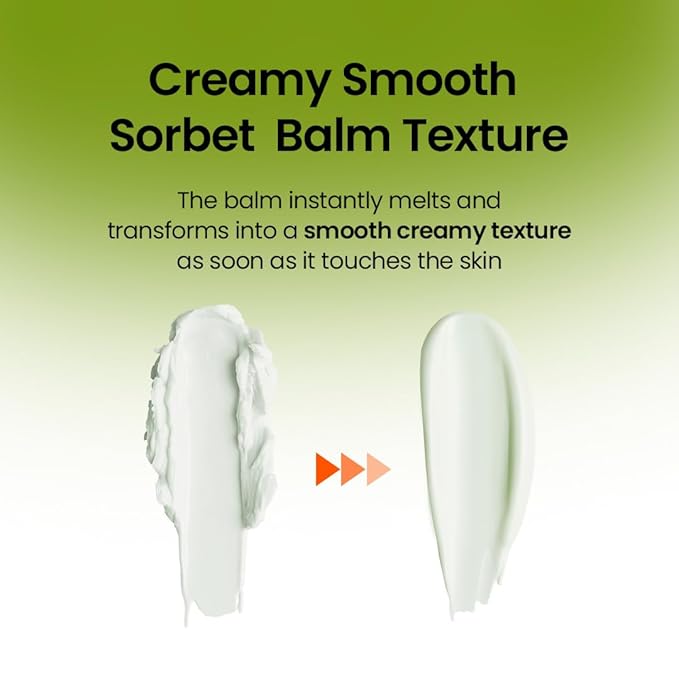 beplain Mung Bean Pore Cleansing Milk Balm (3.38 fl.oz/100ml) | Fragrance-Free | Korean Makeup Remover for Sensitive Skin | Non-Greasy Sorbet Texture with Ceramides | All-in-One Facial Cleanser