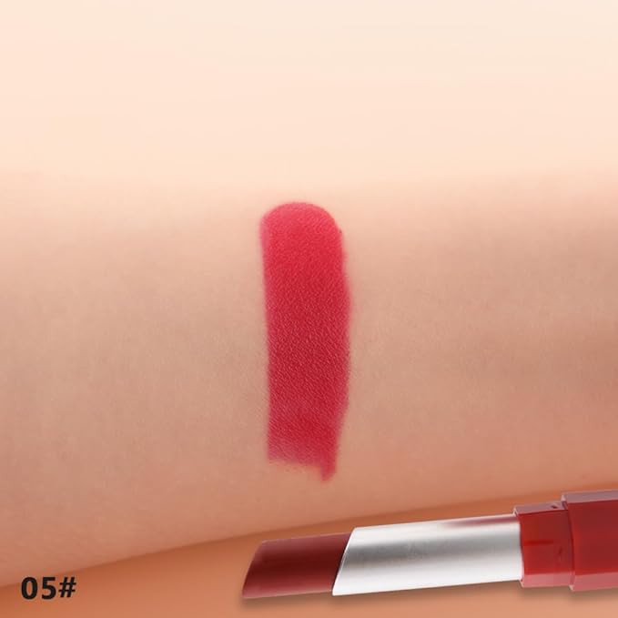 Pale Orange Matte Lipstick - Lip Crayon & Face Paint Stick for Women, Smooth Pigmented Everyday Wear, Younger-Looking Lip Makeup, Labial con color para uso diario 05