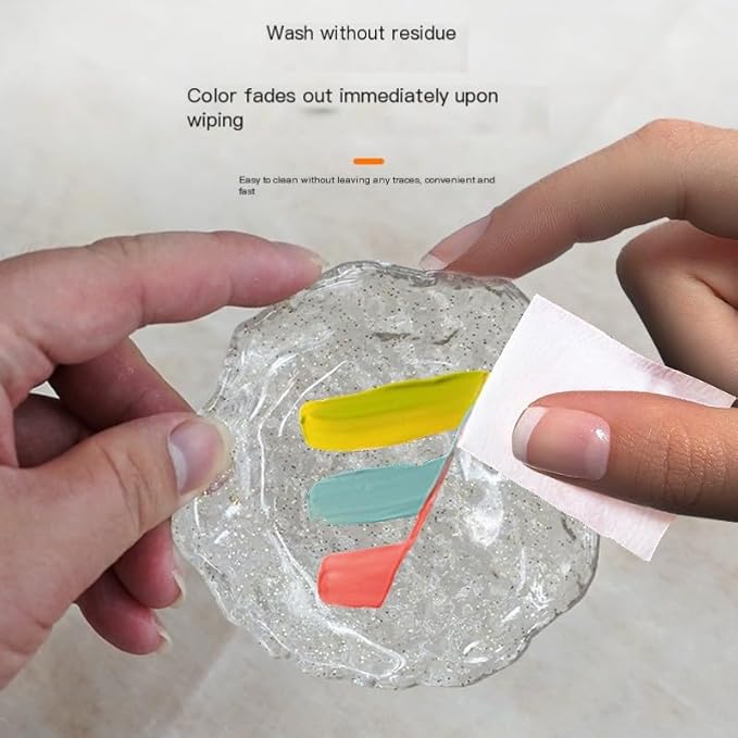 Nail Art Palette Nail Mixing Palette Polish Color Mixing Plate Pearl Edge Nail Holder Display Board Cloud Shape for Nail Art Nail Tip Holder Nail Art Display (Pearl-blue)