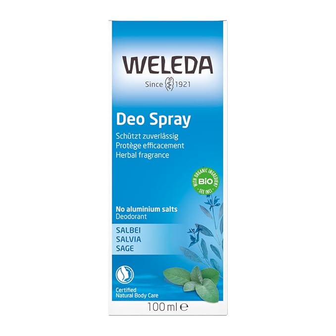 Weleda Sage Deodorant, 3.4 Fluid Ounce