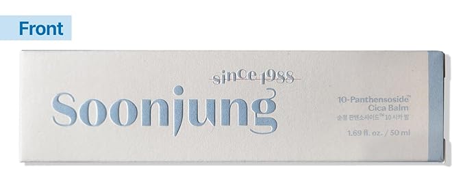 ETUDE SoonJung 10-Panthensoside Cica Balm 23AD 1.69 fl. oz. (50ml) | Non-Irritating Soothing Calming Care with 10% of Panthenol for Sensitive and Dry Skin | Korean Skincare