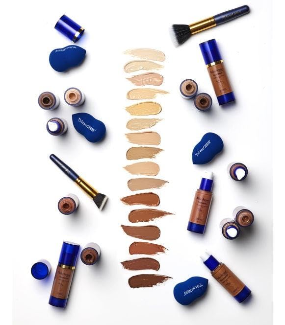 SeneGence MakeSense Original Foundation, Porcelain, 1 Fl Oz, Long-Lasting Oil-Free Formula with Skin-Nourishing Ingredients, Water-Resistant