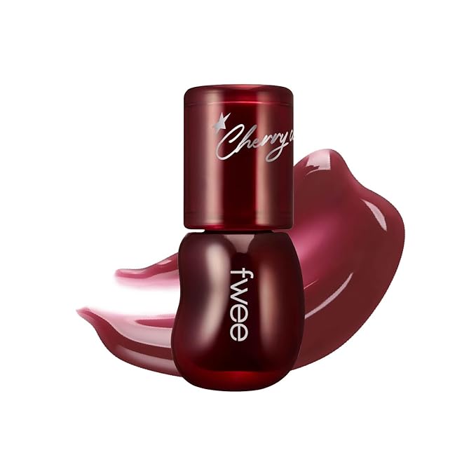 fwee 3D Voluming Gloss 30% (Sheer) | High Shine, Non-Sticky Lip Gloss for Makeup | Long-Lasting, Moisturizing Gel Formula – Cherry Cola 30% | 30% & 70% Pigment Options | 5.3g
