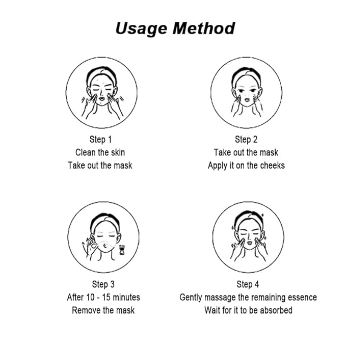 PORCOPE Niacinamide Brighten Moisturizing Sheet Mask - 28gx5 EA Contains Arbutin, Niacinamide, Hyaluronic Acid and Plant Extracts to Improve Dryness and Roughness, Moisturize and Brighten