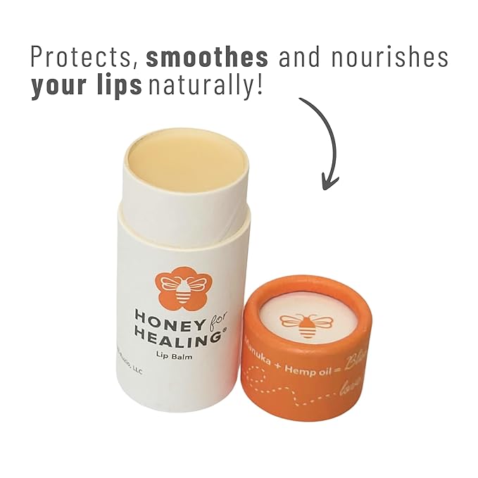 Lip Balm Moisturizer with Manuka Honey (Natural)