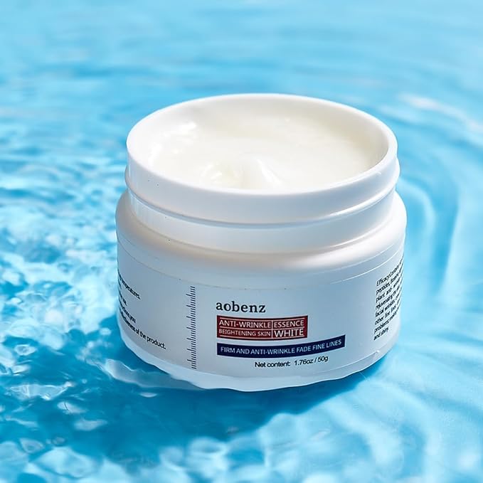 SINPIN aobenz Anti Aging Moisturizer Face Cream for Women & Men - Night Cream for Face & Neck | All Skin Types | Niacinamide + Hyaluronic Acid | Firming, Tightening, Anti Wrinkle, 1.76FL (2PCS)