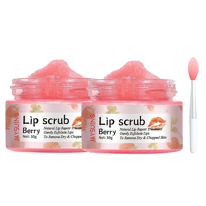 Lip Scrub, Natural Lip Scrub Exfoliator, Lips