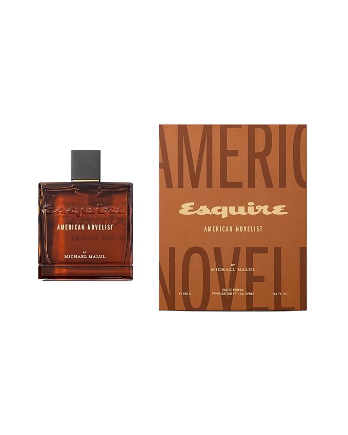 Michael Malul American Novelist Esquire Fragrance Eau de Parfum for Men - 100ml | 3.4oz