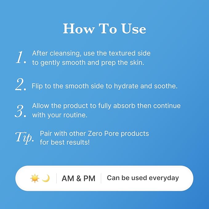 Medicube Zero Pore Pads Mild 2.0 (70 units) - Gentle Calming Toner Pads for Exfoliation, Minimizing Pores, and Blackhead Removal with PHA - Ideal for All Skin Types - Korean Skin Care