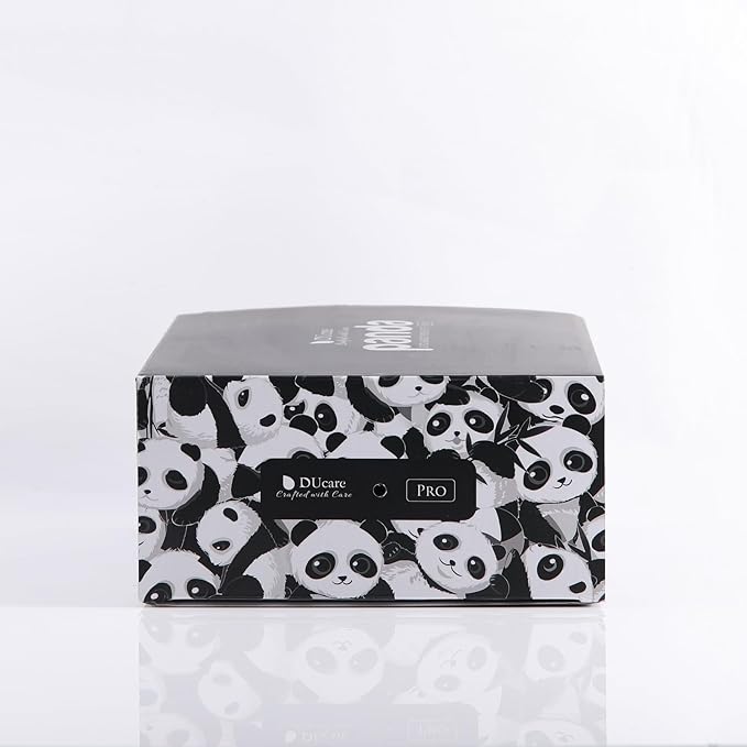 DUcare Professional Makeup Brushes 31Pcs Panda Series Makeup Brush Set Kabuki Foundation Blending Face Powder Blush Concealers Eye Shadows With Leather Case Organizer