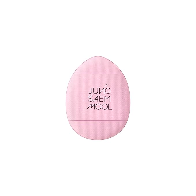 JUNG SAEM MOOL Skinny Tap Puff 3pcs Macaron Edition, Mini Precision Puff for Concealer and Touch-Up, Ultra-Slim Fitting Makeup Sponge for Seamless Coverage Around Nose Eyes Lips, Korean Beauty Tool