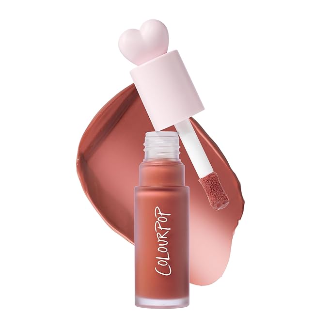 ColourPop Weightless Liquid Blush - Hydrating, Liquid Blush for Cheeks - Glowy Summer Makeup with Hyaluronic Acid for a Healthy Glow - Designed with a Doe Foot Applicator - Culver City (0.30 oz)