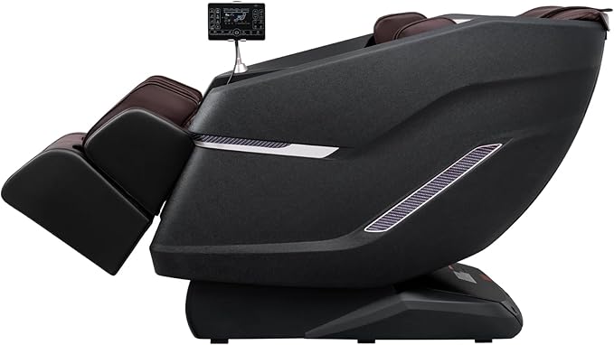 VEVOR Full Body Massage Chair, SL-Track Zero Gravity Massage Recliner, 3D Shiatsu, Body Scan, Heating, Bluetooth Speaker, Airbags for Living Room, Home