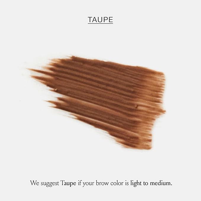 Boom Brow ™ Lightweight Shaping Eyebrow Mousse for Natural Brows, Subtle Definition & Volume Makeup for Women Over 50, Boom Beauty By Cindy Joseph Cosmetics - (Taupe)