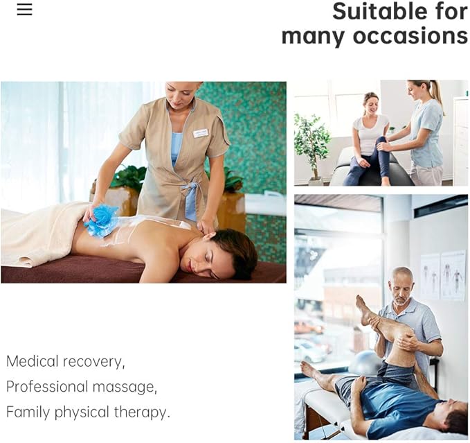 BestMassage Massage Table Stationary Massage Bed 75" Long*30" Wide Spa Bed Heavy Duty Stationary Physical Therapy Bed with 4 inch-Thick Memory Foam for Medical Recovery Professional Massage