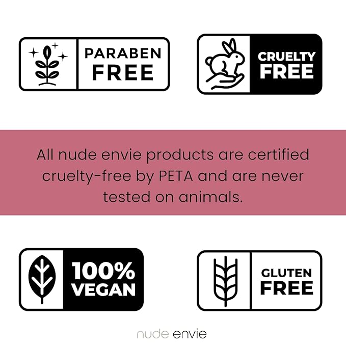 Nude Envie - Cream Blush - Creamy & Blendable for Easy Application - Pigmented Long-Lasting Dewy Finish - With Hyaluronic Acid - Mirror Compact - Vegan, Paraben-Free & Cruelty-Free - Passion