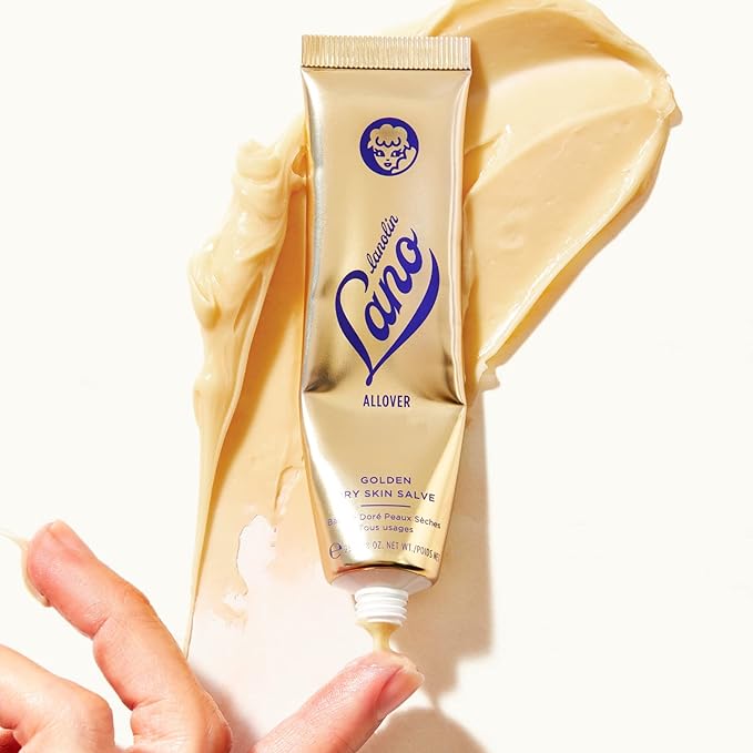 Lanolips Golden Dry Skin Salve - (25g)