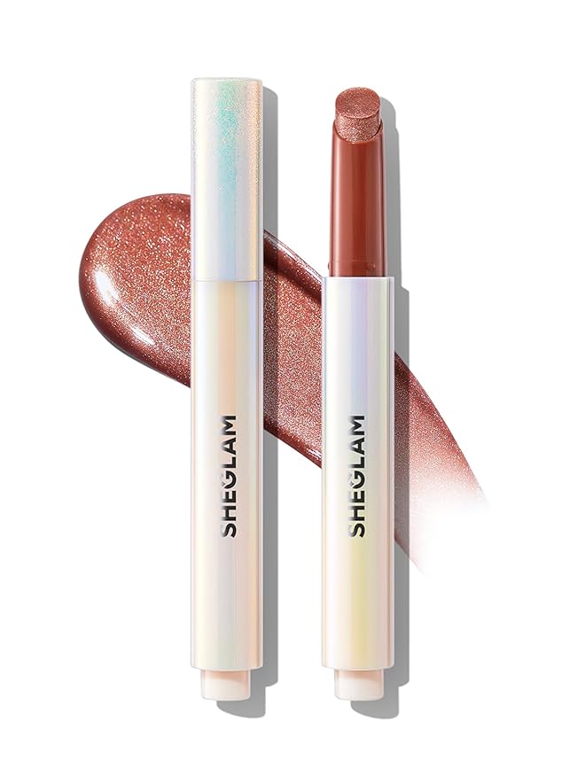 SHEGLAM Pout-Perfect Moisturizing Solid Lip Gloss Shimmer Lip Plumper - Gold Rush