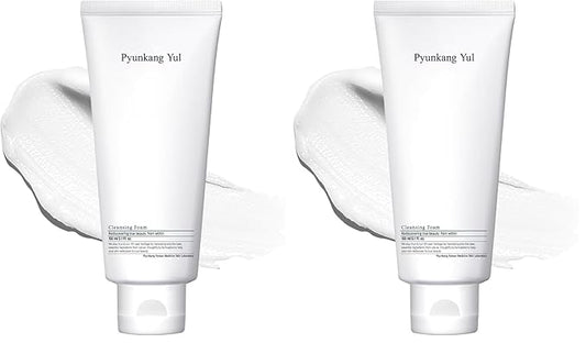 Pyunkang Yul Cleansing Foam - Korean Facial Wash for All Skin Types - Zero-irritation Face Washer extracted from Coconut - Moisturized Skin & Creating Moisture Barrier after Cleansing - 5.1 Fl. Oz