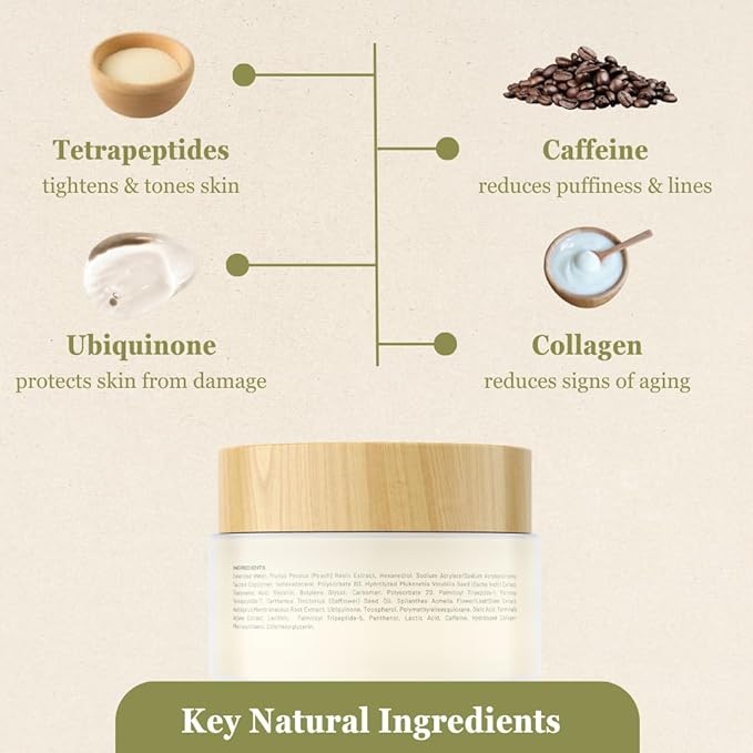 NutraVive Eye Restore Cream – Age Circle & Puffy Eyes Treatment, 1.7 Oz – Revive, Firm & Lift Tired Eyes & Reduce Fine Lines & Wrinkles – Anti-Aging Under Eye Collagen Boosting Cream.