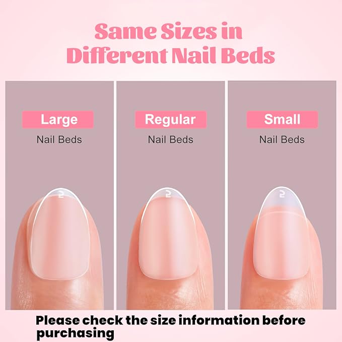 Extra Short Almond Nail Tips, SINOKAME No File Gel Nail Tips with Tip Primer Cover, Almond Clear Gel Press on Fake Nails Short for Nail Extensions,600Pcs 15 Sizes