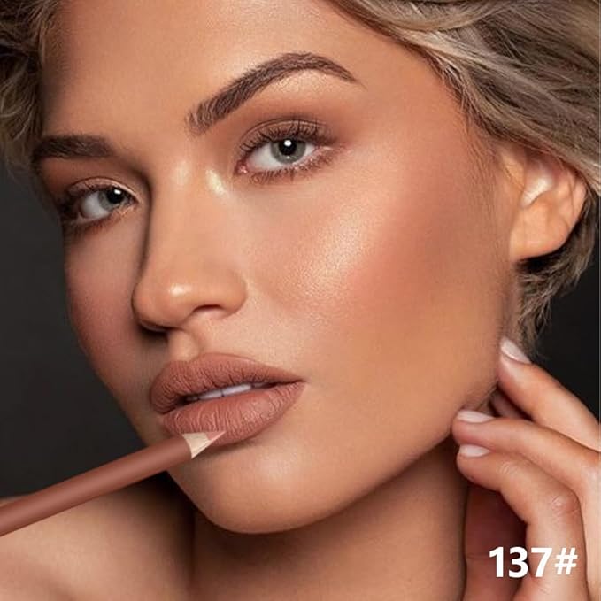 6-Color Velvet Matte Lipstick Pencils Pack for Lips Makeup, Ultra Smooth Creamy Hydrating, Long-Lasting High lmpact Color Soft Finish, Moisturized Lips (6Pcs Matte Lip pencils Set-C, Pack of 1)