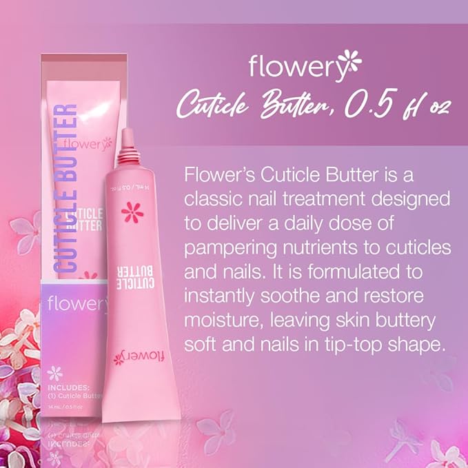 Flowery Cuticle Butter, Nourishing Nail