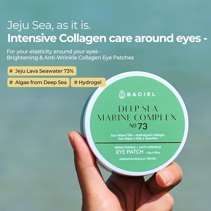 Marine Collagen Under Eye Hydrogel mask for Dark circles, Wrinkle and Puffiness (puffy eyes) | Korean Skincare