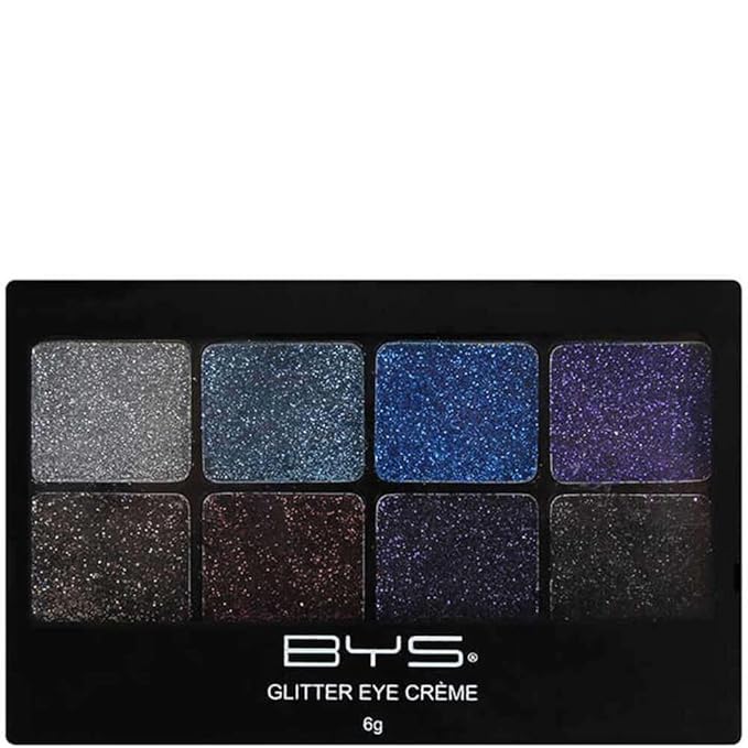 BYS Glitter Gel Makeup Palette 8 shades - Boogie Night