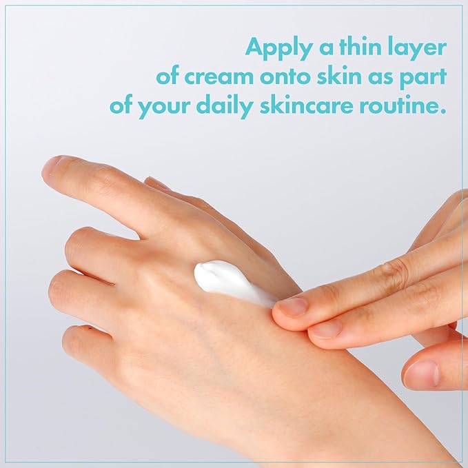 SOS Repair CICA Clinic Zinc Cream, 100,000ppm Zinc Oxide, Heal, Soothe Acne, Redness, Rosacea Treatment, Skin Barrier Repair, Moisture, Non-Comedogenic, Korean Skin care, 50g, 1.76 oz.