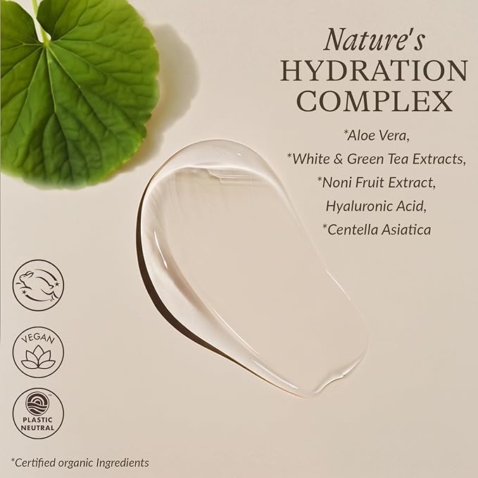 Hyaluronic Acid Serum for Face - USA Made with Natural & Organic Ingredients, Hydrating Anti Aging Face Serum, Softens and Smoothes Dry & Sensitive Skin, Fragrance Free Day & Night Facial Serum