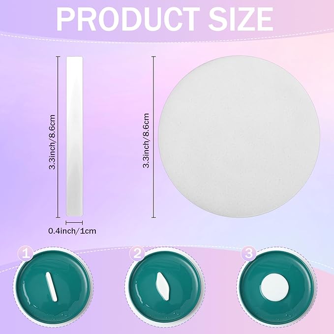 Mifoci 960 Pieces Compressed Facial Sponges for Estheticians, Makeup Removal Sponge Pads for Women Spa Exfoliating Face (White)