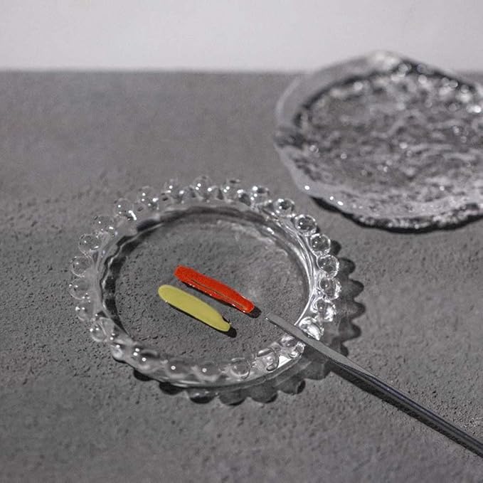 Nail Art Palette Clear Glass Nail Art Color