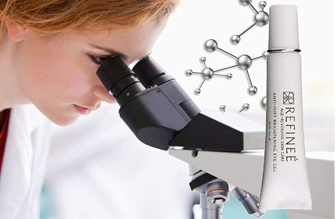 Anti-Puff Brightening Eye Gel for Under Eye Bags & Dark Circles .5oz